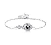 YAFEINI Turtle Urn Bracelet For Ashes Sterling Silver Turtle Cremation Jewellery For Women Remembrance Condolence Gift For Loss Memorial Human Female