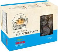 Yaffa Delicious and Juicy Large Medjool Dates - All Natural, No Added Sugar, Free from Additives, Sustainably Grown and Hand-Picked Palestinian Dates (Box of 900g)