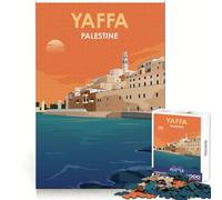 YAFFA PALESTINE DESIGN 1000 Pieces Jigsaws Adults Puzzles Gifts Intellect Fun Soothing Hobby Exact Edges Memorable Gift (50x75cm)