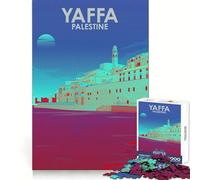 Yaffa Palestine Design Art Adult Jigsaw Puzzles1000 Pieces Memory Skill Quiet Recreation Clean Edges Unique Gift (38x52cm)