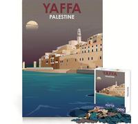 Yaffa Palestine Design Art Adult Jigsaw Puzzles1000 Pieces Memory Skill Quiet Recreation Clean Edges Unique Gift (50x75cm)