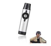 YAFIYGI Kazoos For Adults Kids Professional Metal Kazoo Adjustable Tone with Five Diaphragms Flute Mouthpiece Cover and Sling Design Ideal for Music Lovers Diaphragms(White Kazoo)