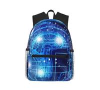 yagDAA Artificial Intelligence Brain Print Casual Laptop Backpack For Men Women Large Capacity Business Work Travel College Daypack