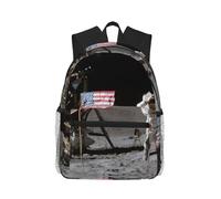 yagDAA Astronaut On The Moon Print Casual Laptop Backpack For Men Women Large Capacity Business Work Travel College Daypack