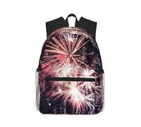 yagDAA Explosion Firework 3d Print Casual Laptop Backpack For Men Women Large Capacity Business Work Travel College Daypack