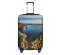 yagDAA Ireland Outdoors County Clare The Cliffs Print Suitcase Covers Luggage Protector Cover Travel Luggage Cover,for 18-32 Inch Suitcases