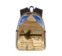 yagDAA Pyramids Of Egypt Print Casual Laptop Backpack For Men Women Large Capacity Business Work Travel College Daypack