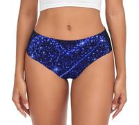 yagDAA Shooting Star Heart Print Womens Underwear Soft Stretchy Bikini Briefs Knickers Ladies Hipster Panties Underpants