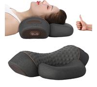Yagerod 2026 Upgraded Wireless Artuvate Cervical Fisiorest, Fisiorest - 3 In 1 Pillow Massager For The Neck, Core Hero 3-In-1 Massage Pillow, For Neck Stretcher Massage Relaxer(BLACK-Wireless)