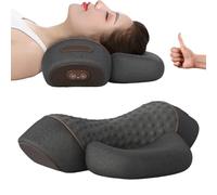 Yagerod Callixe Thera Pillow, Fisiorest 3-In-1 Massager For Shoulder Relaxe, Cervifix Trigger Point Massager, 2025 New Core Hero 3-In-1 Neck Massage Pillow(BLACK)