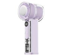 Yagerod Portable Handheld Turbo Fan, Speed(1-100) Adjustable, 16000RPM Powerful Turbo Personal MiniFan with Digital Display,Gifts for Women Men Travel/Camping/Work/Home/Outdoor(Purple)
