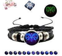 Yagerod Spirilet Bracelet, Virgo Zodiac Manifestation, Glow in the Dark, Unisex, Green
