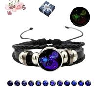 Yagerod Spirilet Bracelet, Virgo Zodiac Manifestation, Glow in the Dark, Unisex, Green