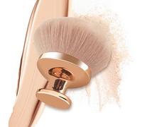 YAGHVEO Extra Large Body Makeup Brush For Self Tanner, Leg Makeup &Bronzer Blend,90 mm Wide-headed Kabuki Brush Provides More Even &Pretty Application, Sunscreen Face& Back Makeup Brush, Wet&Dry