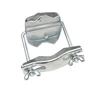 Yagi Aerial Antenna Mast Clamp Bracket Mount with U Bolt Anti-Rust Finished Antenna Clamp Hardware for Outdoor Yagi Antenna with an Outside Size of 15~16.5mm