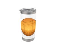 Yagi Antenna Field Sunrise HF Array Stainless Steel Insulated Tumbler