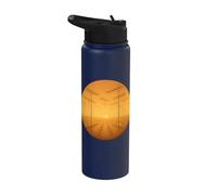 Yagi Antenna Field Sunrise HF Array Stainless Steel Insulated Water Bottle