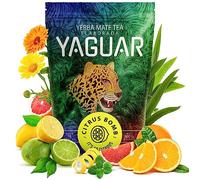 Yaguar Yerba Mate Tea Citrus Bomb 0,5kg | Brazilian Yerba Mate 500g | Fruit Citrus Yerba Mate | Smoke Dried | Lemon | Orange | Lime | Natural Energy Drink | Herbal Tea | Loose Leaf Tea | Fruit Tea