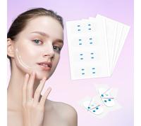 YAGUVI Face Lift Tape, Face Lift Tape Invisible, Face Tape Lifting Invisible, Face Tape Instantly Lifts Sagging Skin Around The Face, Hides The Double Chin and Creates A v-Shaped Face 80PCS