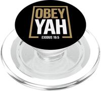 Yah Exodus 19:5 Hebrew Israelite Scripture Faith PopSockets PopGrip for MagSafe
