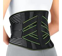YAHA Back Support Belt for Men Women Lower Back Pain Relief with 7 Stays, Back Brace with Lumbar Pad for Work, Heavy Lifting, Breathable Lumbar Support Belt for Herniated Disc, Sciatica,Scoliosis - XL