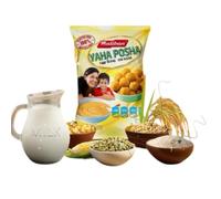 Yaha Posha Multigrain Pre-Cooked Cereal Meal| 100% Gluten Free| Corn Soya Rice Green Gram| No Added Colors or Preservatives