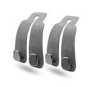 yahabb 2Pcs Car Seat Back Hook, for Volkswagen T-ROC 2018-2024, Car Seat Hook,Car Headrest Hook,Car Seat Headrest Hangers,Portable Organizer Holder,B-Grey