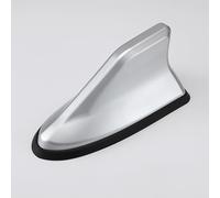 yahabb Car Shark Fin Antenna for Suzuki Swift 2013-2018, Waterproof Roof Car Aerial, Radio Signal Aerials, Dustproof Shark Fin Shape Cover,E-Silver