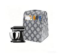 Yahak Stand Mixer Dust Cover - Protective Cover for 6-8 qt Mixer with Top Handle & Side Pockets, Water-Resistant, Fits Most KitchenAid & Universal Stand Mixers