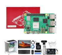 Yahboom AI Robot Developer Kit 4GB,HD 10.1inch Display,MINI Chassis,27W PD Power Adapter,Heat Sink,Wireless Keyboard,USB Camera Supports ROS2 System Provides ROS2 (4GB-Ultimate Kit)