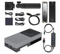 Yahboom Jetson A GX Thor Developer Board 128GB 2070 TFLOPS AI Performance, ROS2 Ubuntu 24.04 Openclaw Deployment (Vision Adv Kit, 1TB+2TB)
