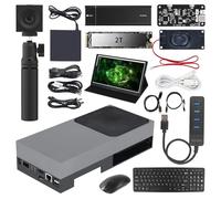 Yahboom Jetson AGX Thor Developer Board 128GB 2070 TFLOPS AI Large Model Voice Module, USB 3.0 HUB, 15.6in Display, USB Camera(Ultimate Ver 2TB SSD)