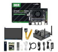 Yahboom Jetson Orin Nano SUPER 4GB Development Kit AI Robots,UHD 15.6in Touch Screen + Jetson Case + IMX219 CSI Camera (Orin Nano 4GB Superior Kit)