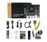 Yahboom Jetson Orin Nano Super 8GB Official Development Kit 67 Tops IMX219 CSI Camera+Jetson Case +Development Board Ubuntu 22.04 (Orin Nano 8GB Off Cam Advanced Kit)