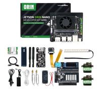 Yahboom Jetson Orin Nano Super 8GB Openclaw Expansion Kit,67 TOPS,256G SSD | Openclaw Expansion Board,LED Strip, Servo,AI Large Model,IMX219 CSI Camera,Ubuntu 22.04 ROS2 Data