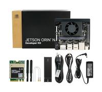Yahboom Jetson Orin Nano Super 8GB RAM Development Kit 67 Tops 256G SSD Ubuntu 22.04 System Artificial Intelligence Robot Kit (Orin Nano 8GB Off without K-it SSD)