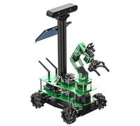 Yahboom Jetson Orin NX/Nano Super Robot Kit 6DOF Robot Arm, ROS Programm, Remote Control, 3D Mapping Navigation, Ubuntu AI Programming, Voice Recognition (Ver-X3-Plus-With-Orin-Nano(4GB))