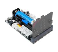 Yahboom Micrbit Sensor Expansion Development Board BBC Multifunctional Robot Accessories Compatible Building Blocks/Motors/Servo IO I2C Port (Superbit Basic Kit)