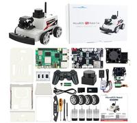 Yahboom Raspberry Pi 5 STEM Education Robotics AI Vision ROS2 2DOF Camera Autopilot Educational Project Engineering Electronics 18+ WiFi/APP Control Provide Data Ubuntu20.04 (with Pi 5-8GB)