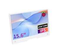 Yahboom RaspberryPi Official Portable Monitor 15.6 Inches Full HD HDR IPS FHD 1920 x 1080 with Adjustable Stand USB C/HDMI Computer Monitor with Speakers for RaspberryPi/Laptop/PC
