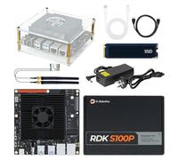 Yahboom RDK S100P/S100P Development Board Kit,Including 256GB Empty SSD,Large-Capacity Data Storage Processing Edge AI Embedded(RDK S100P Storage Expansion Kit)