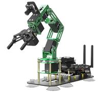 Yahboom Robot Arm Kit 6DOF for Jetson Nano 4GB AI Programmable Electronic DIY Robot Hand Building with Camera for Adults ROS (Nano-DOFBOT Without Nano)