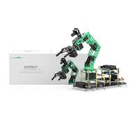 Yahboom Robotic Arm Raspberry Pi Robot Kit AI Hand Building with Camera 6-DOF Programmable AI Electronic DIY Robot for Adults ROS Open Source (Superior without Pi5)