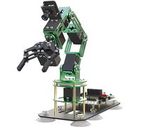 Yahboom Robotic Arm Raspberry Pi5 8GB Robot Kit AI Hand Building AI Visual Camera 6-DOF Programmable AI Electronic DIY ROS Open CV Source Ubuntu22.04 (with Pi 5-8GB)