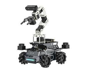 Yahboom ROS2 Robot, AI Robotic Arm, Adult Intelligent Robotic Car, Omnidirectional Mobile Aluminum Alloy Car Kit, Suitable for Ro-bot Programming Projects（ROSMASTER M3Pro Ver Nano without DP）