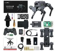 Yahboom ROS2 Robot Dog with RPi 5 AI Model Voice Embodied Intelligence OpenCV Programmable Bionic Quadruped AI Robotic Dog,for Educational Python Programming (DOGZILLA S1 with Pi5-4GB)