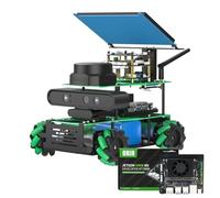 Yahboom ROS2 Robot for Jetson Orin NX SUPER 16GB Lidar Mapping Navigation Depth Image 3D Analysis Mecanum Wheel Python Programming Learn Explore Robotic Kit (Ultimate Ver-with Orin NX SUPER(16GB))