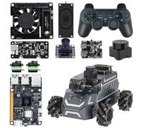 Yahboom ROS2 Smart Car Rosmaster M1 Multimodal AI Vision Large Model, SLAM Navigation Programming, Mecanum Wheels Robot(M1 Standard with RDK-X5-8GB)