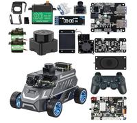 Yahboom ROSMASTER A1 ROS2 Robot Car Kit Ackerman Steering Chassis,AI Visual Recognition (A1-Sta-without-Pi5)