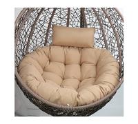Yahbrra Cushion for Outdoor Hanging Chair, Hanging Basket Cushion, Replacement Cushion for Hanging Chair, Seat Cushion Cushion for Hanging Chair(Khaki,115size (diameter: 105cm))